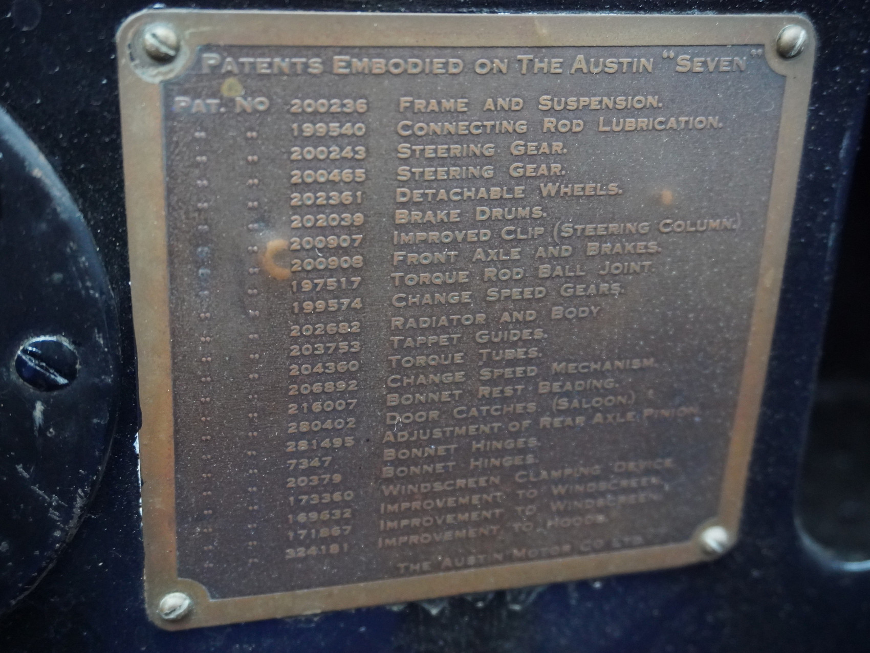 AUSTIN Seven Cabriolet ** inkl. Haustür-Lieferung (CH) **