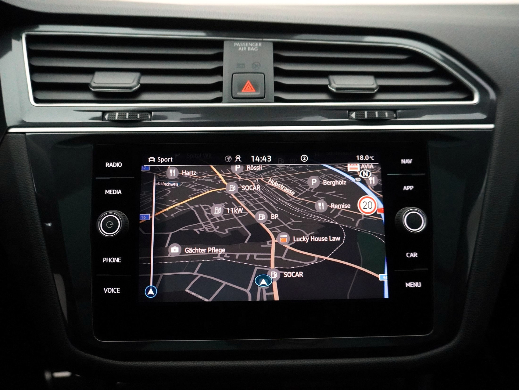 VW Tiguan Allspace 2.0 TSI DSG R-Line Black Style 4Motion **Ledersitze mit Memory**