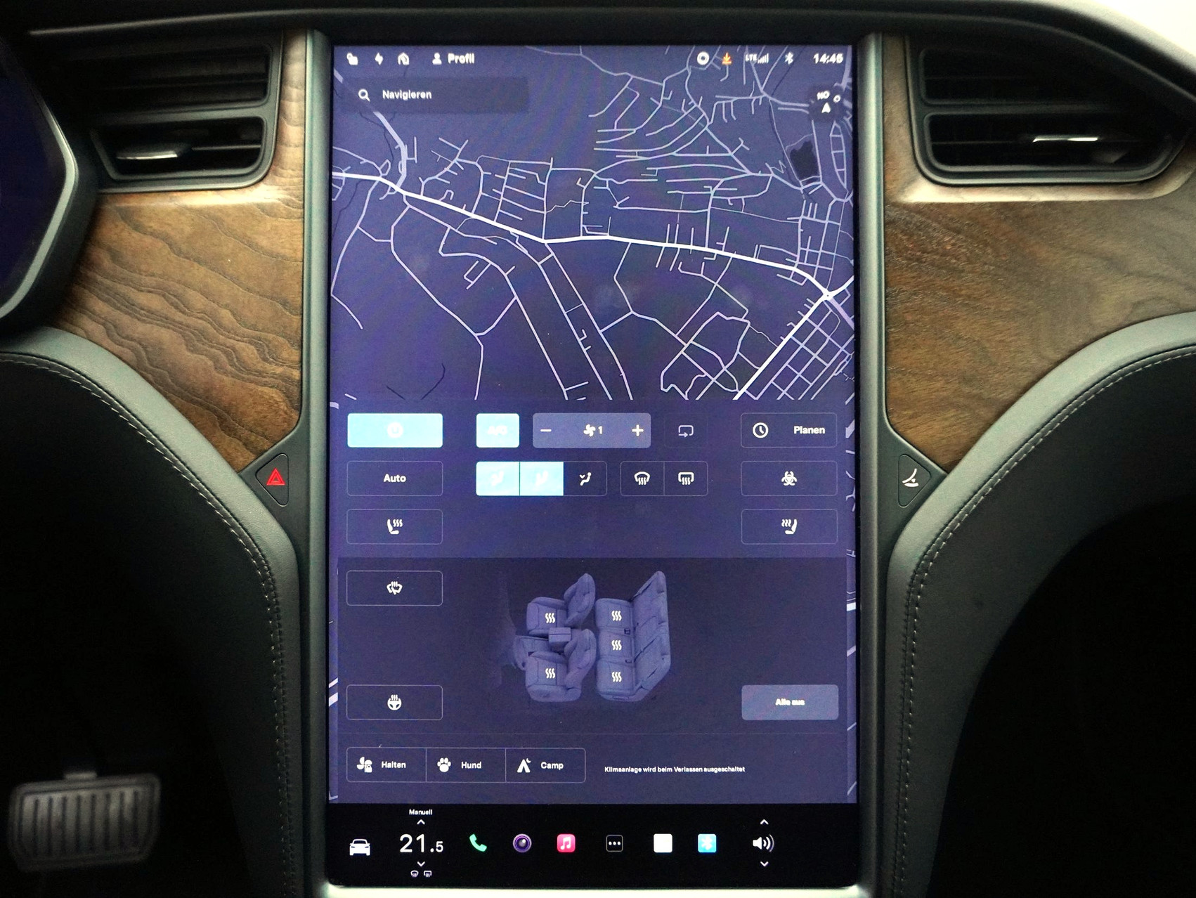 TESLA Model X Maximale Reichweite AWD