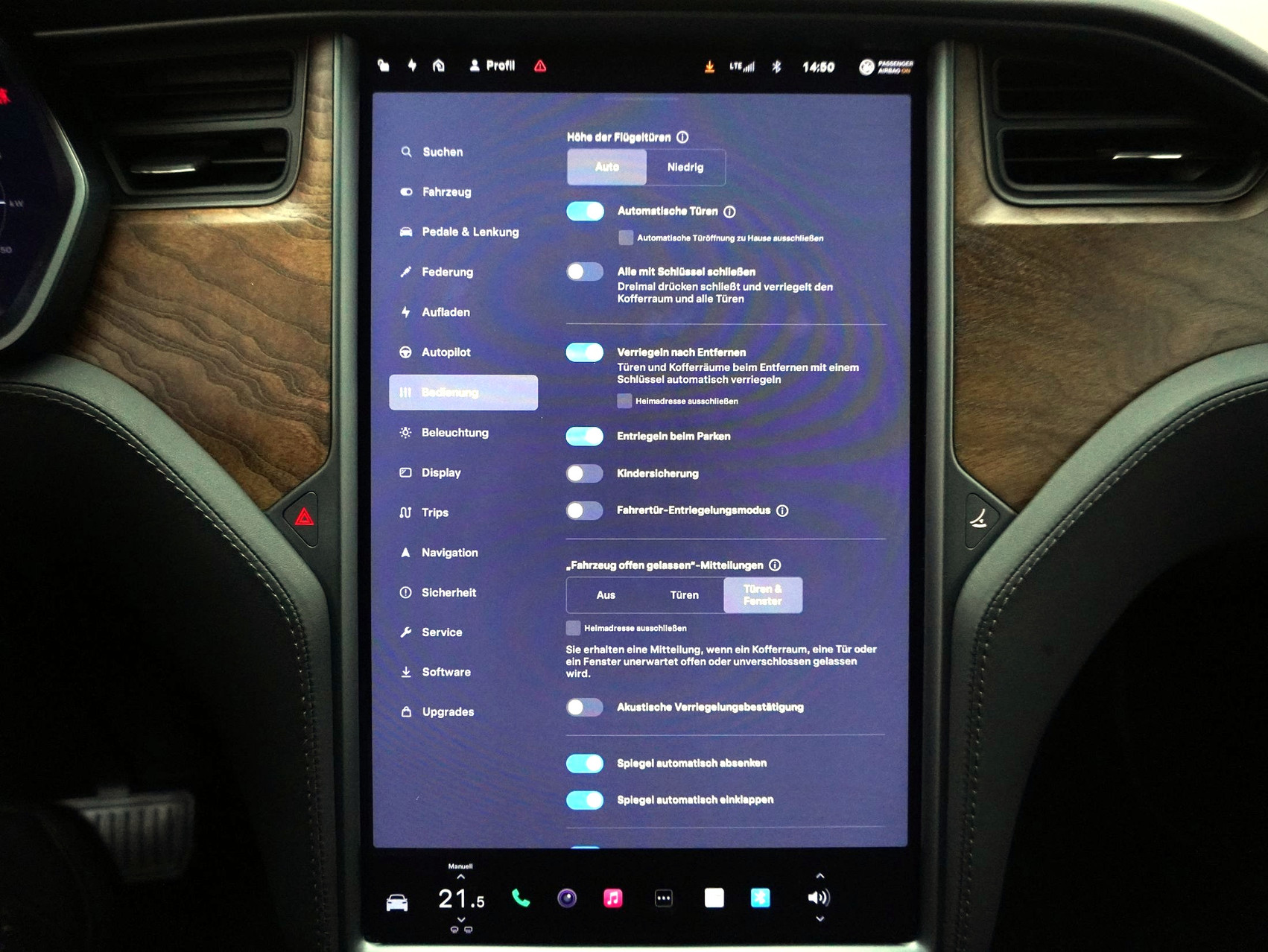 TESLA Model X Maximale Reichweite AWD