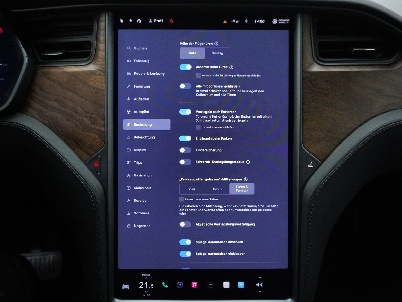 TESLA Model X Maximale Reichweite AWD