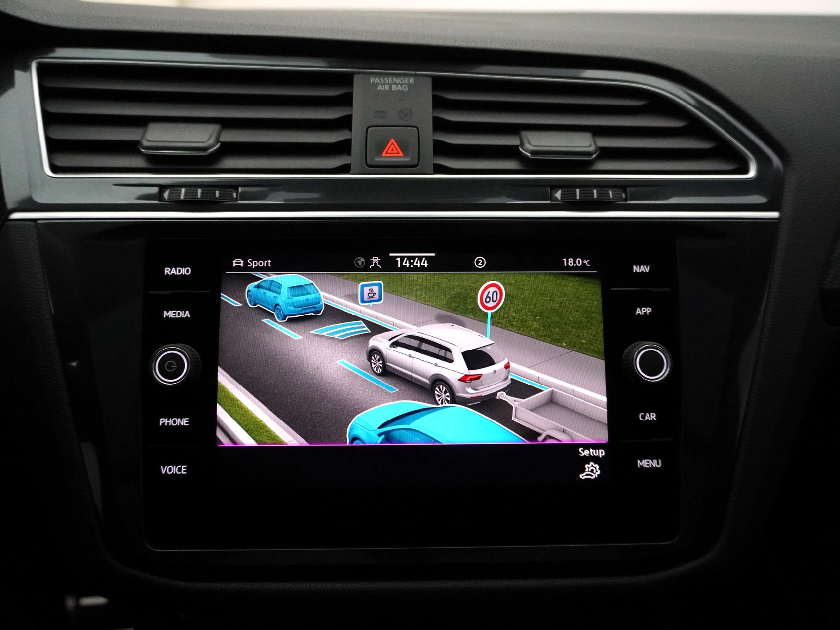 VW Tiguan Allspace 2.0 TSI DSG R-Line Black Style 4Motion **Ledersitze mit Memory**