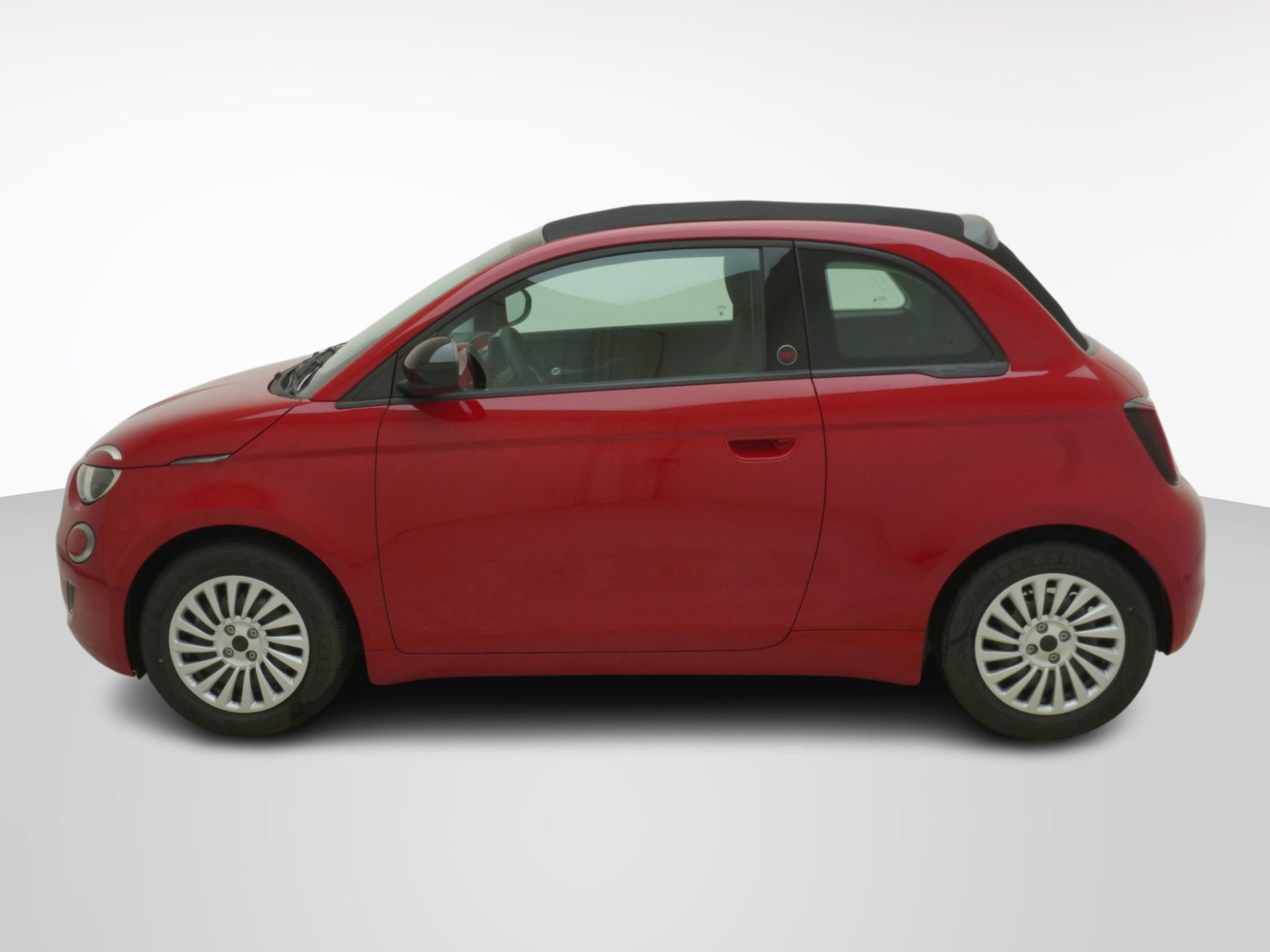 FIAT 500 Cabrio Red