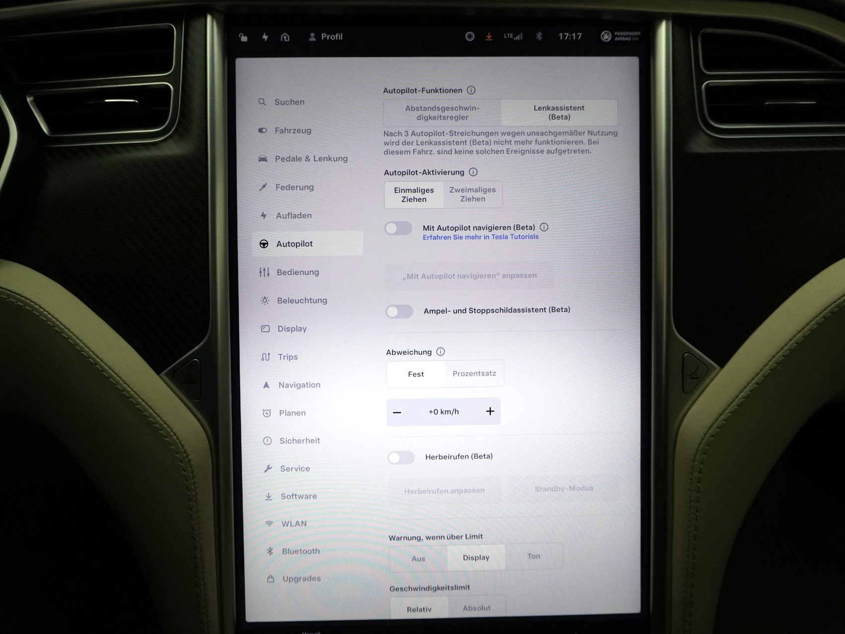 TESLA Model S 100 D Performance **FSD-Paket/MCU2-Update/CCS Update**