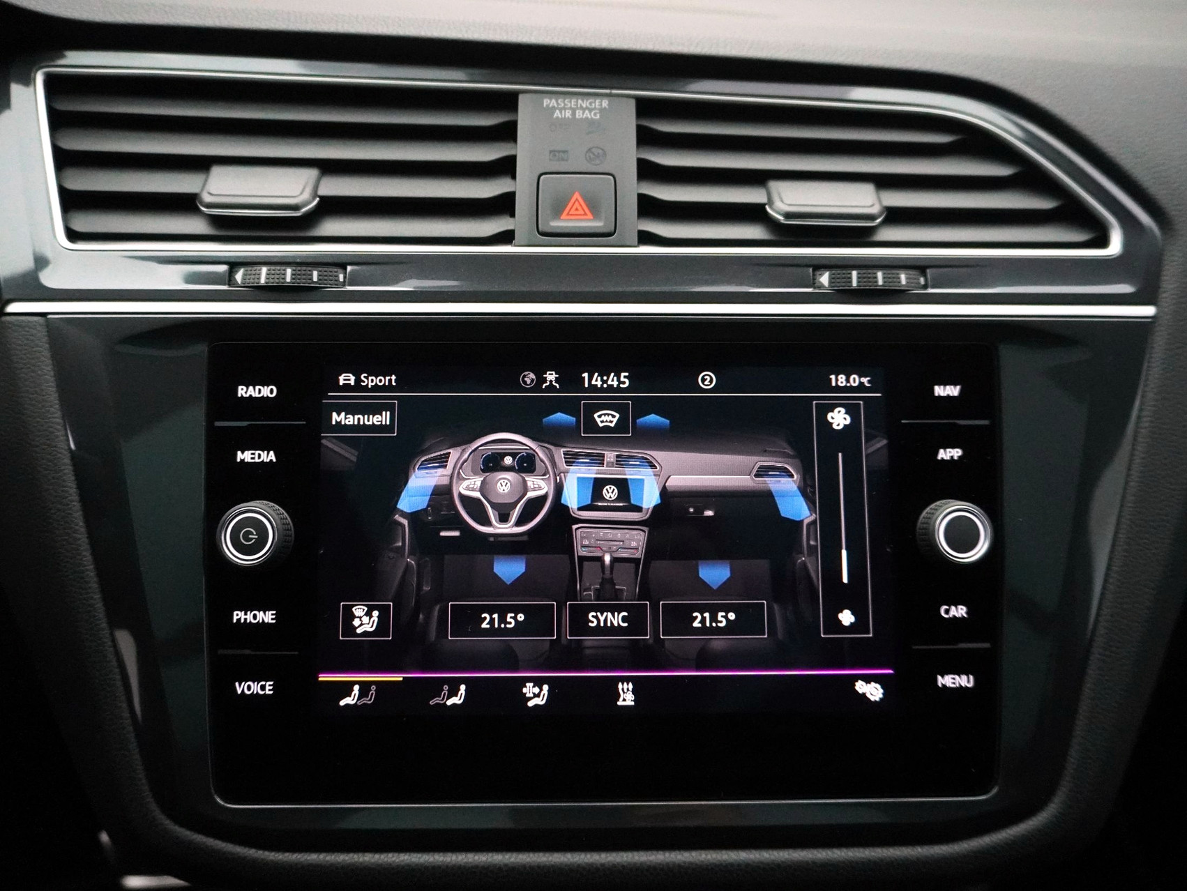 VW Tiguan Allspace 2.0 TSI DSG R-Line Black Style 4Motion **Ledersitze mit Memory**