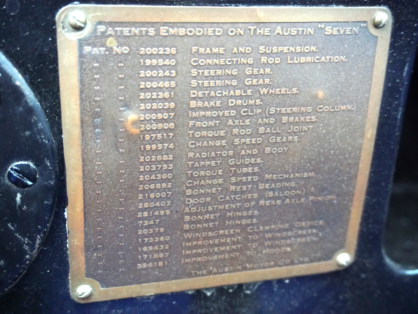 AUSTIN Seven Cabriolet ** inkl. Haustür-Lieferung (CH) **