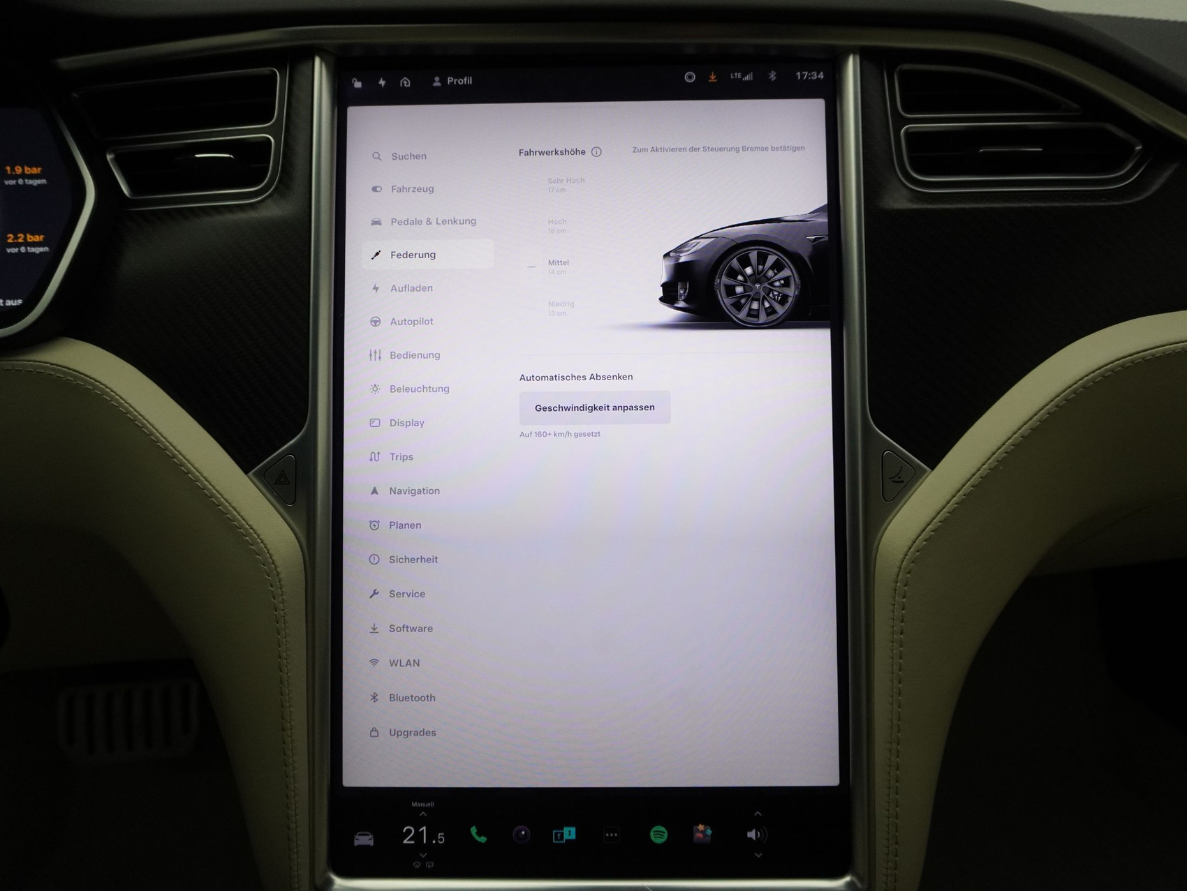 TESLA Model S 100 D Performance **FSD-Paket/MCU2-Update/CCS Update**