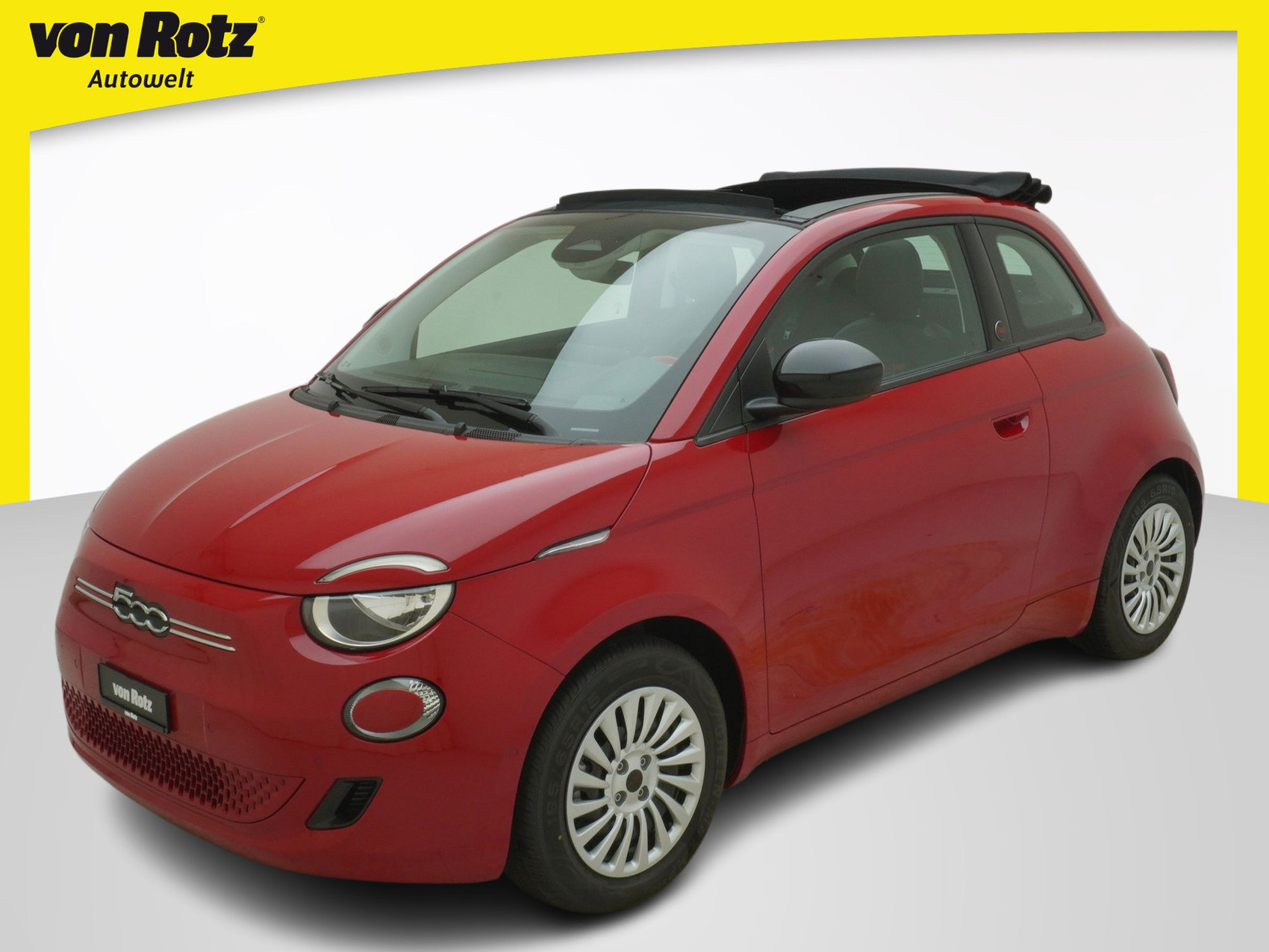FIAT 500 Cabrio Red