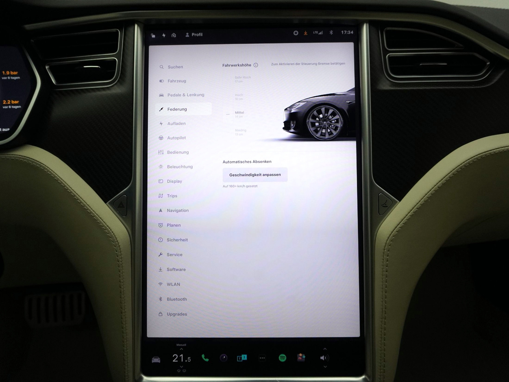 TESLA Model S 100 D Performance **FSD-Paket/MCU2-Update/CCS Update**