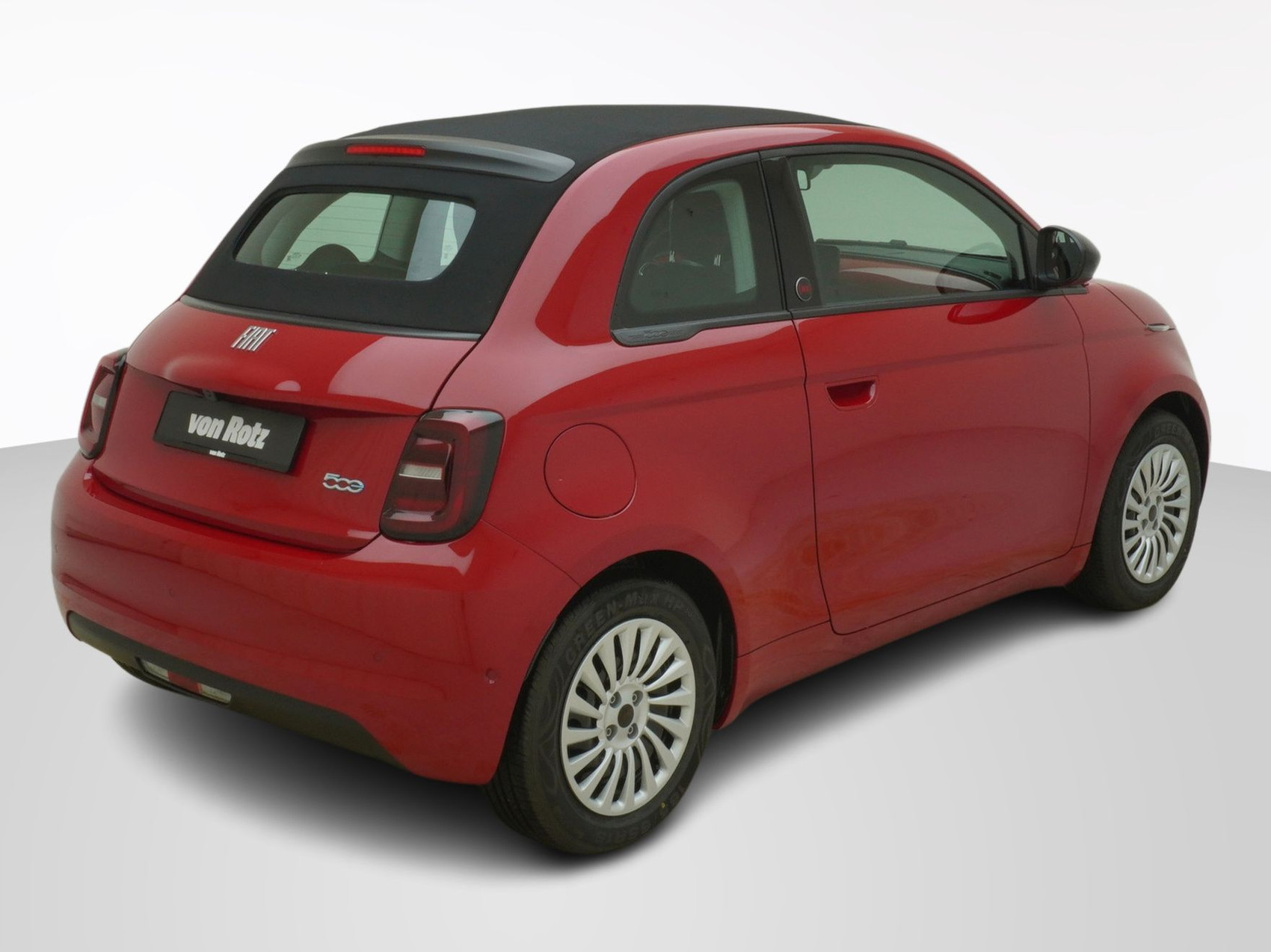 FIAT 500 Cabrio Red