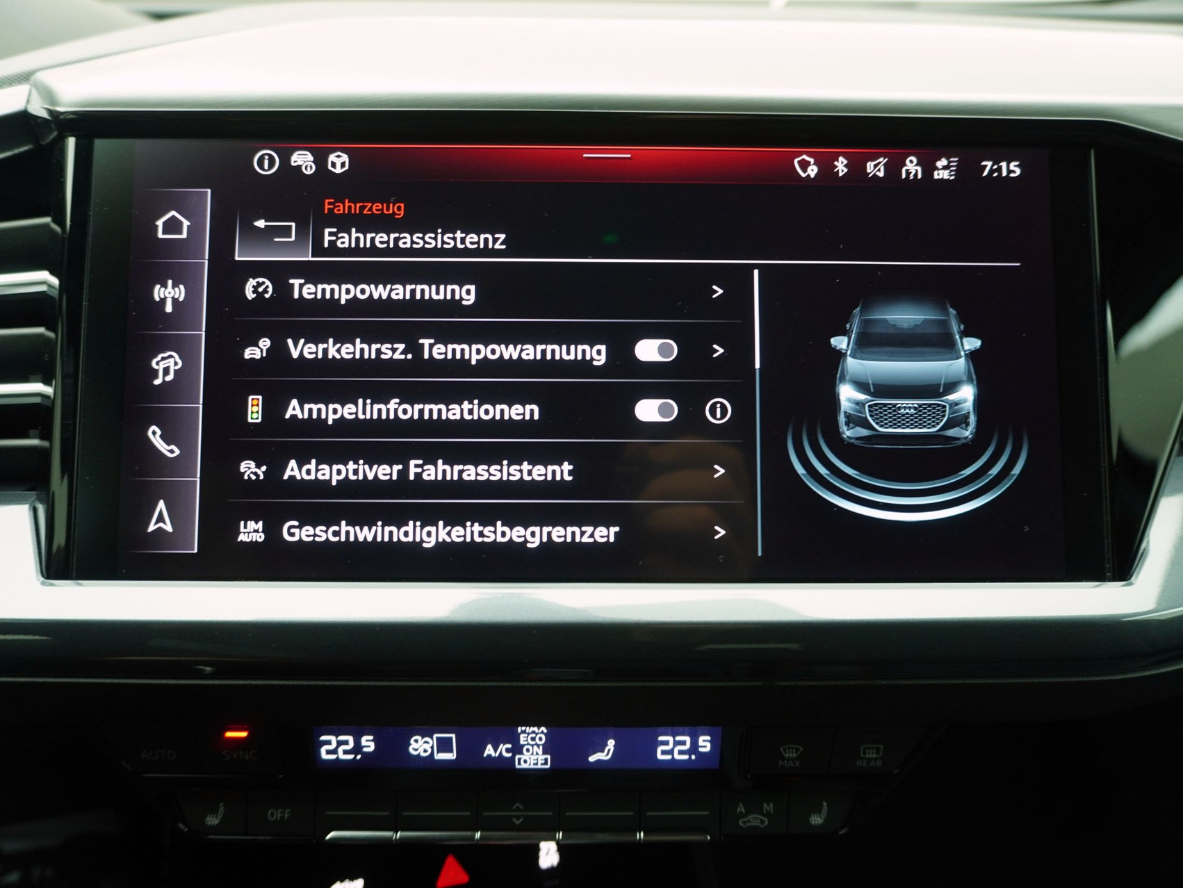 AUDI Q4 e-tron Sportback 55 S line quattro **Audi Werksgarantie bis 08/2030**