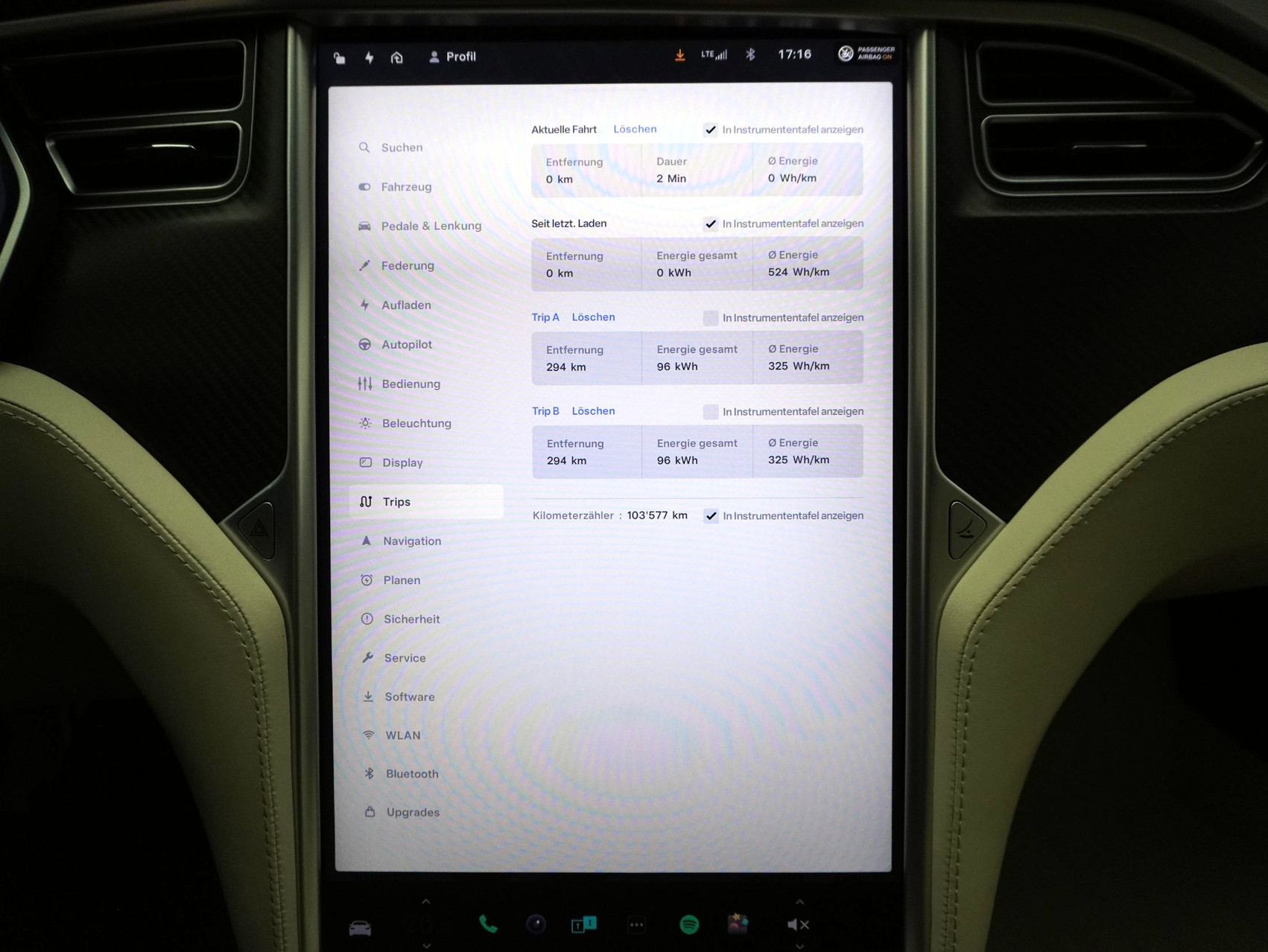 TESLA Model S 100 D Performance **FSD-Paket/MCU2-Update/CCS Update**