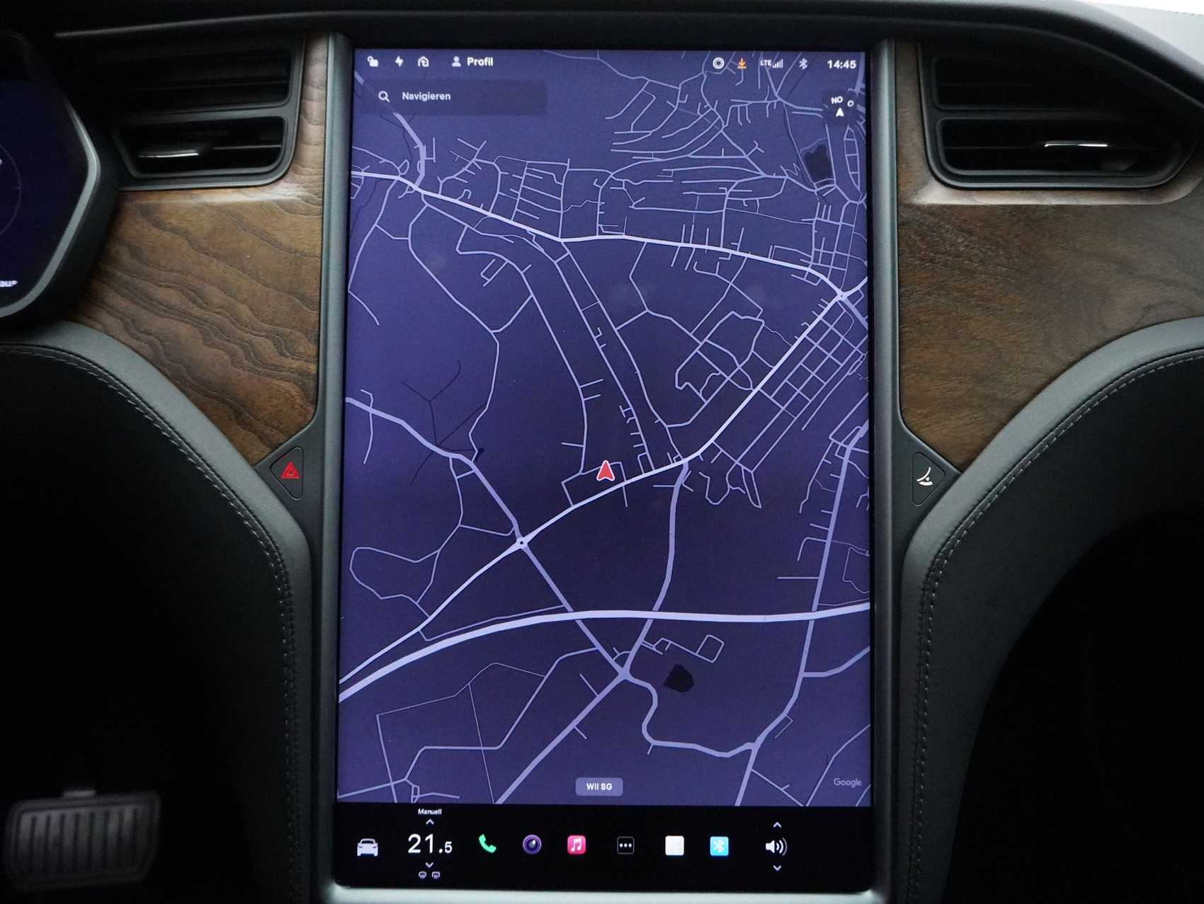 TESLA Model X Maximale Reichweite AWD