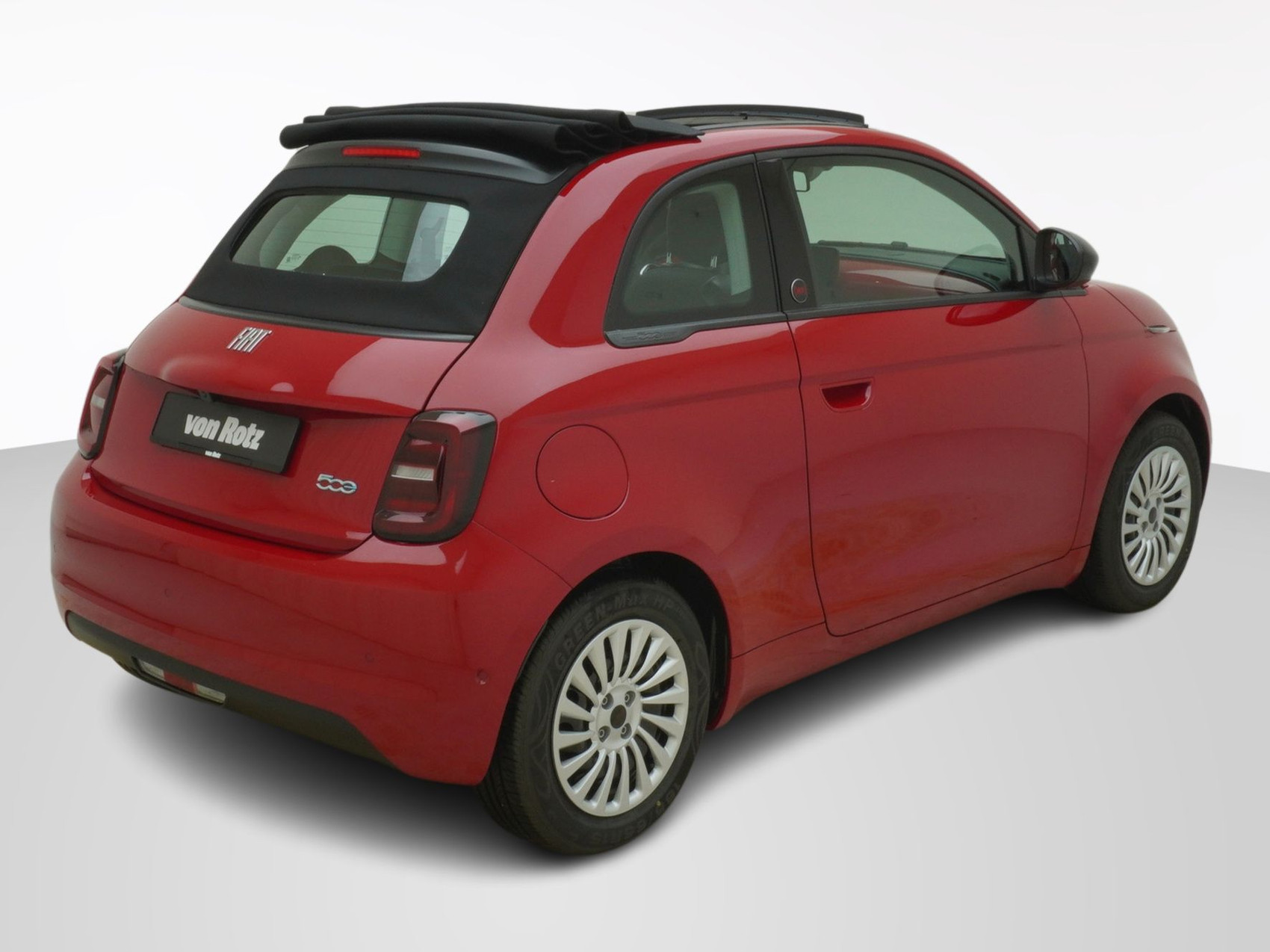 FIAT 500 Cabrio Red