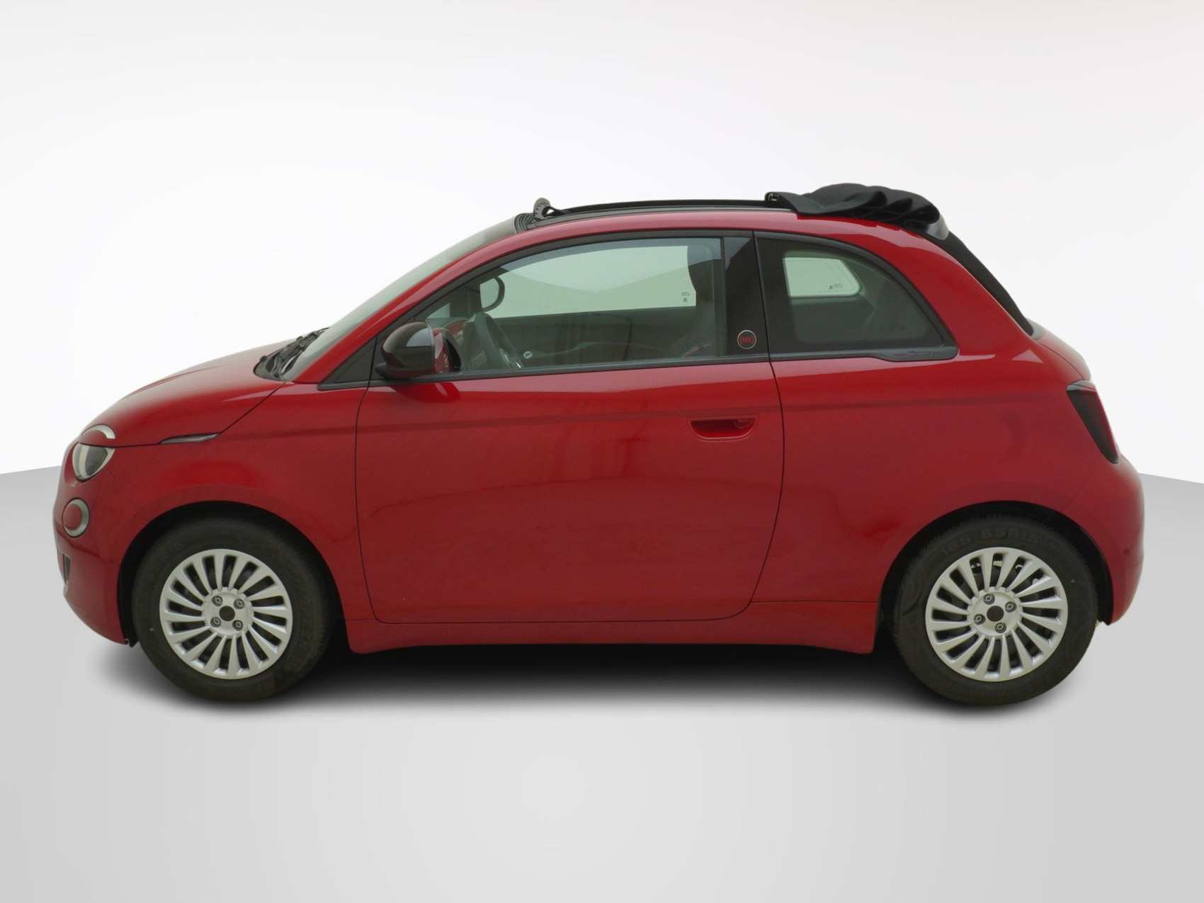 FIAT 500 Cabrio Red